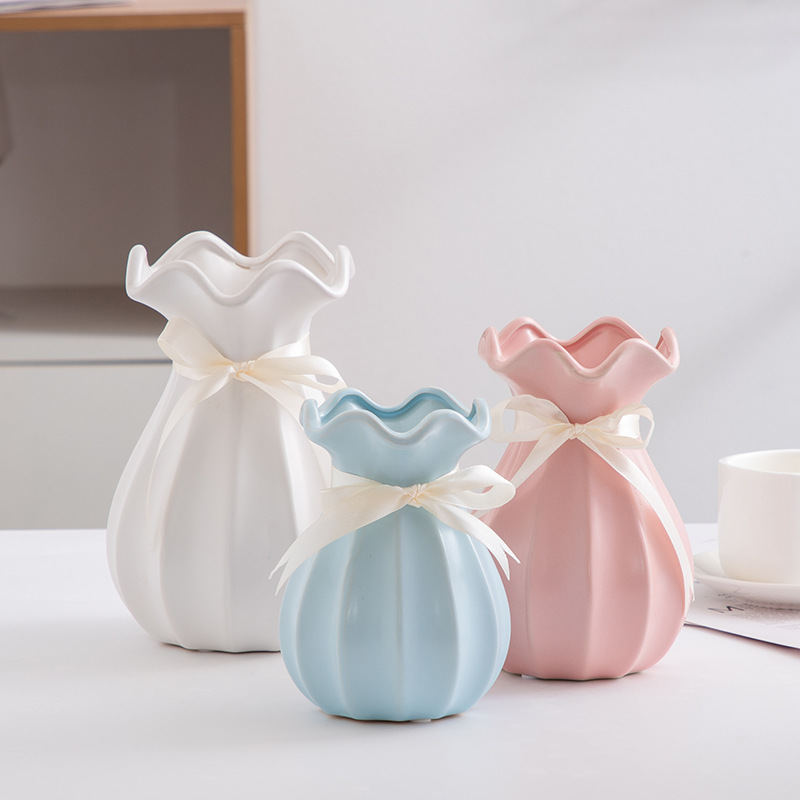 Florist Supply Store - Minimalistyczny nordycki wazon ceramiczny, doniczka do