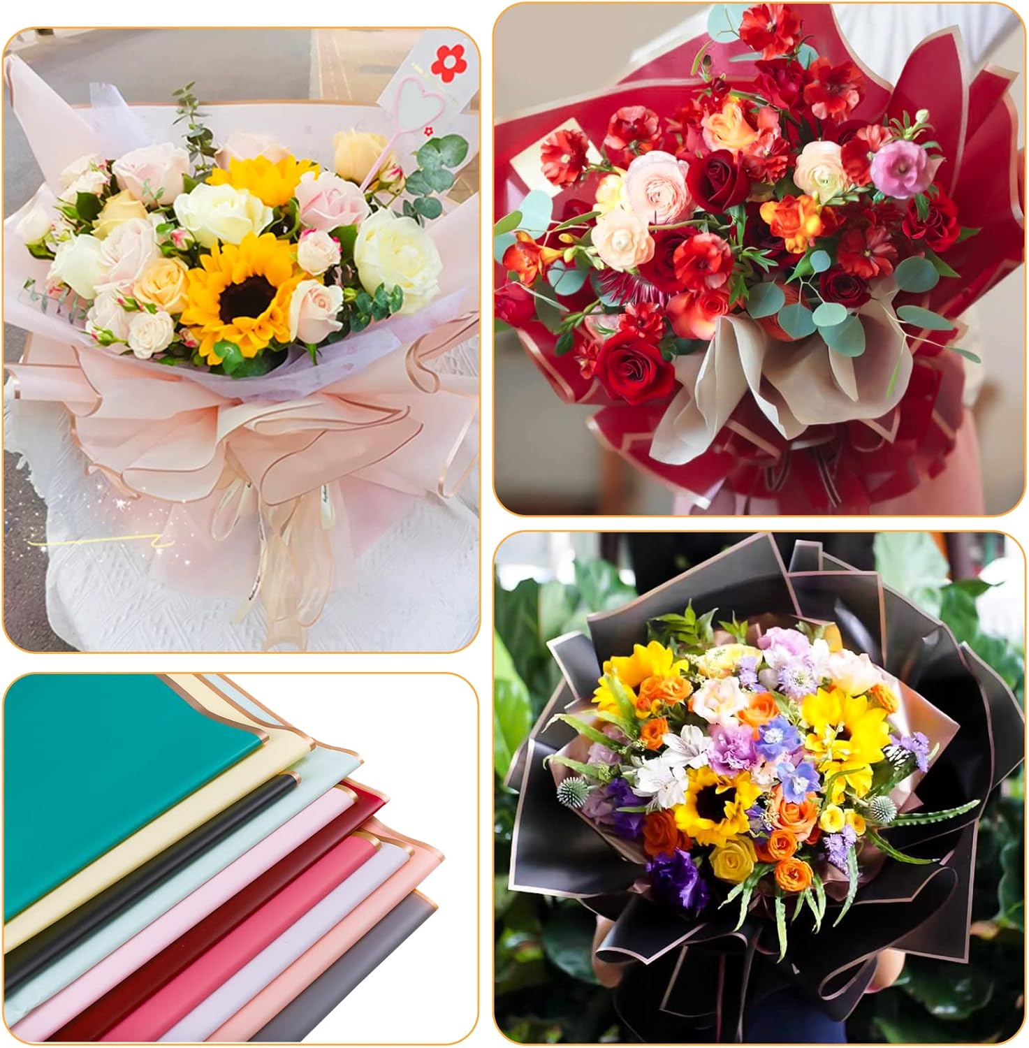 10 arkuszy papieru do pakowani – Florist Supply Paper recenzja i cena