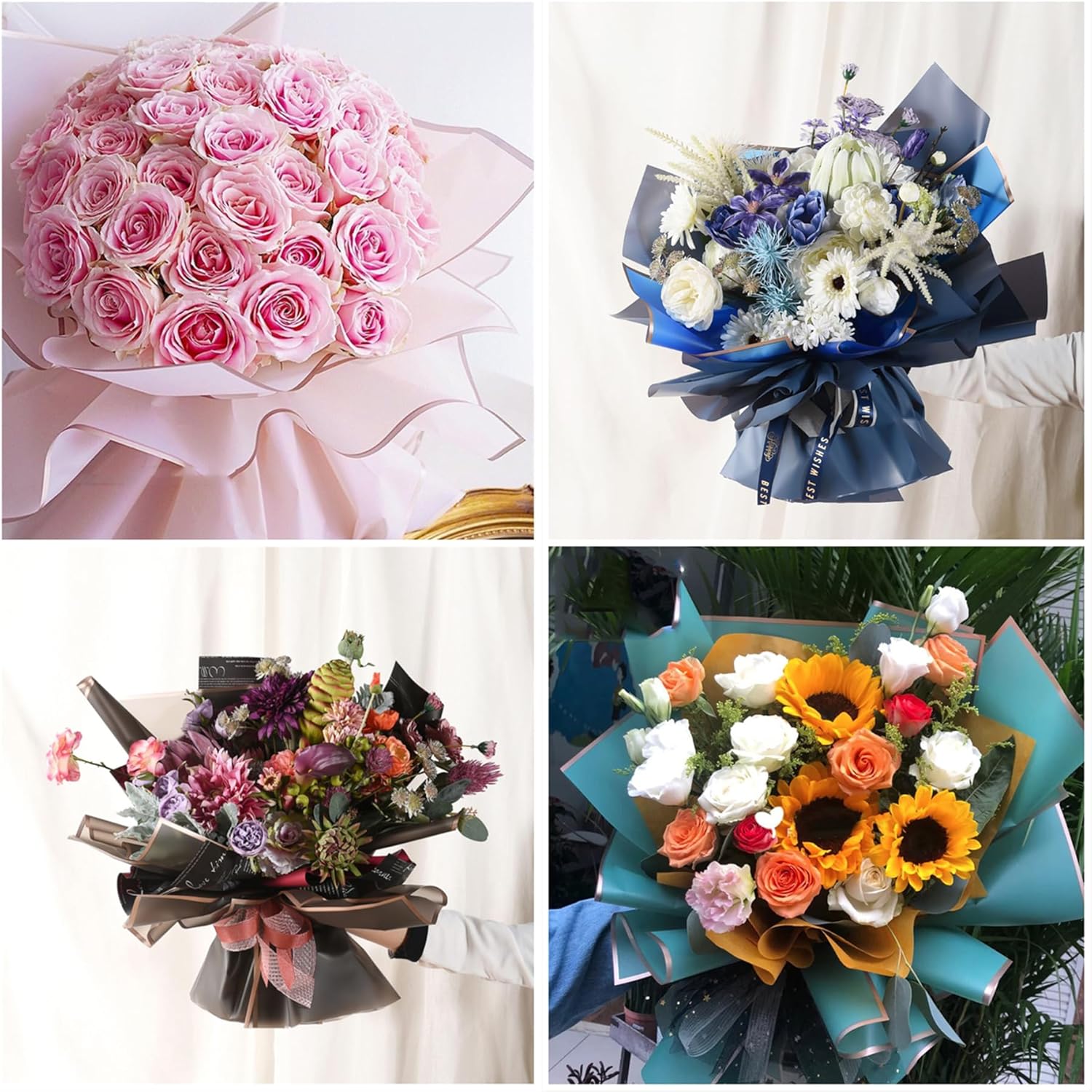10 arkuszy papieru do pakowani – Florist Supply Paper recenzja i cena