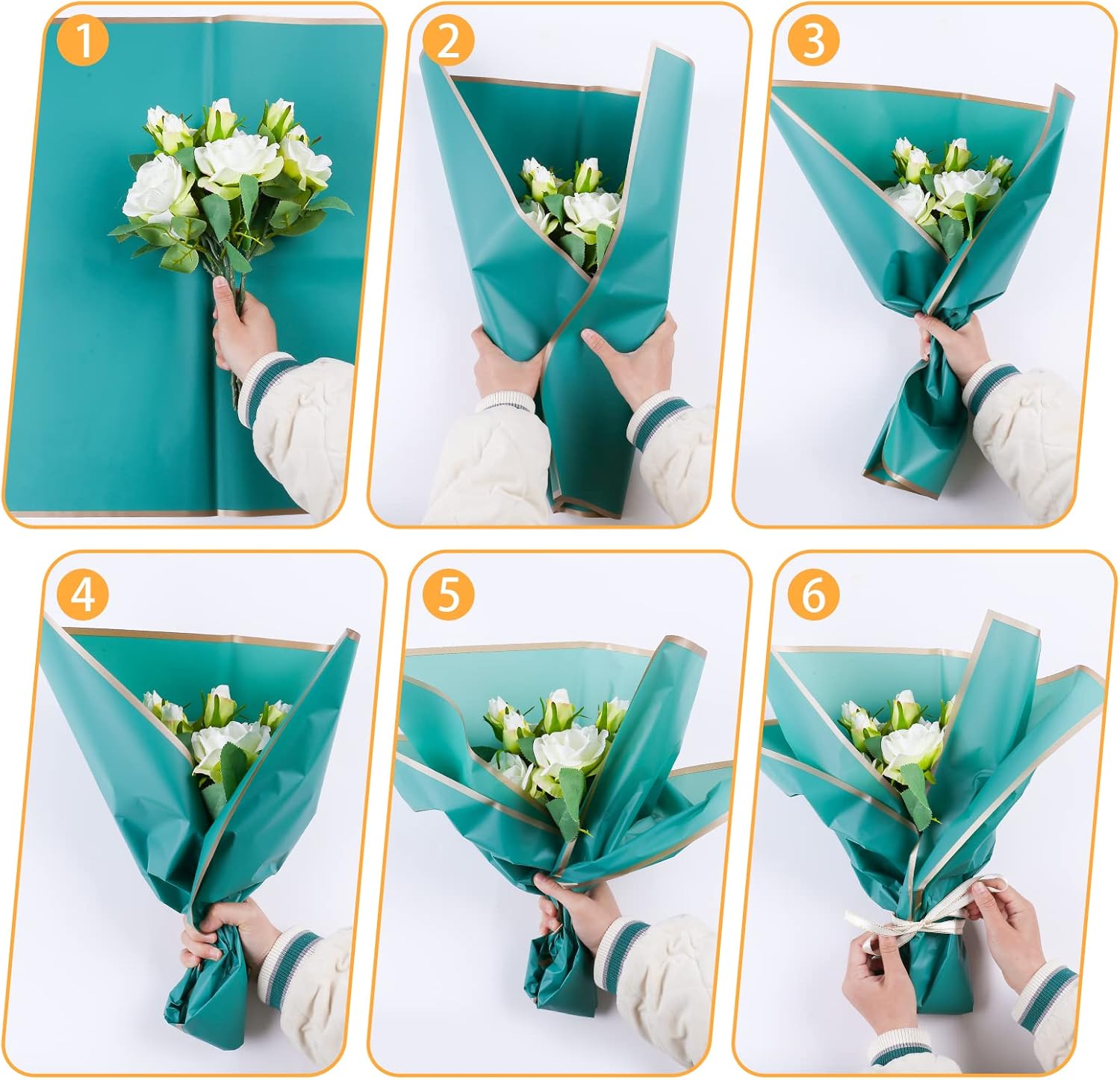 10 arkuszy papieru do pakowani – Florist Supply Paper recenzja i cena