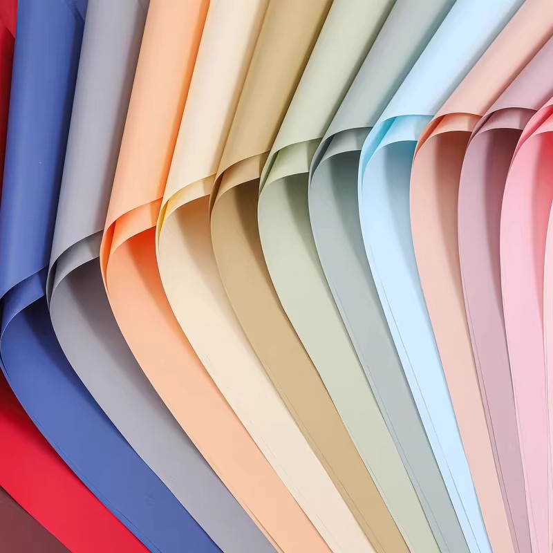 Koreański styl Jednolity kolor – Florist Supply Paper recenzja i cena