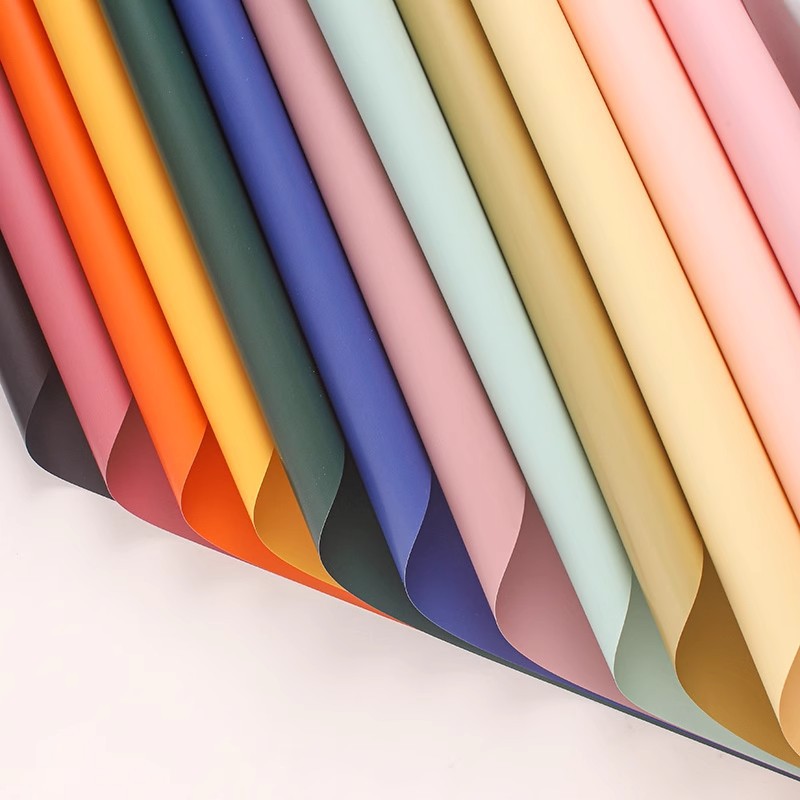 Koreański styl Jednolity kolor – Florist Supply Paper recenzja i cena