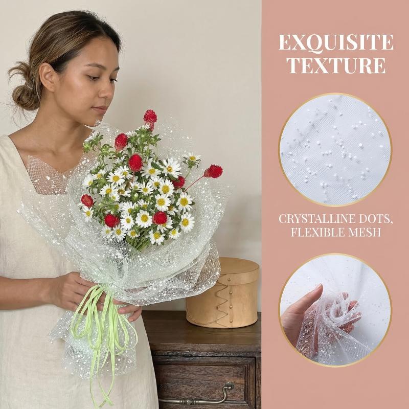 Papier siatkowy do pakowania k – Florist Supply Paper recenzja i cena