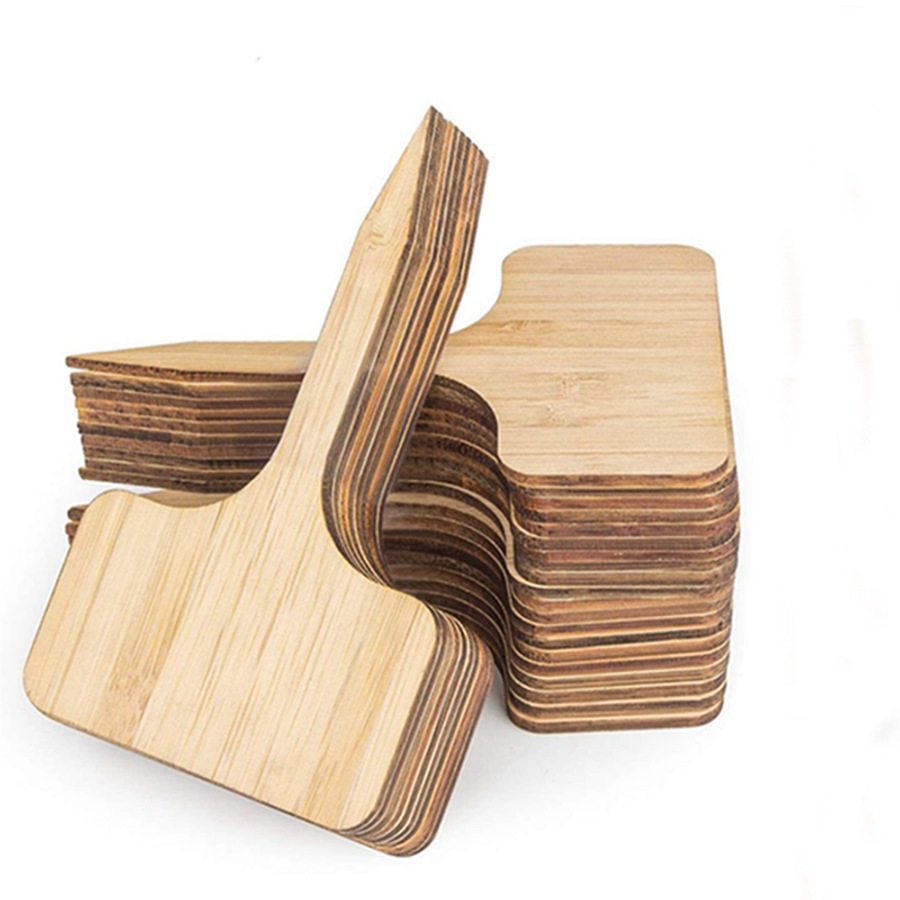 100 sztuk drewnianych etykiet  – Floral Picks Wood recenzja i cena
